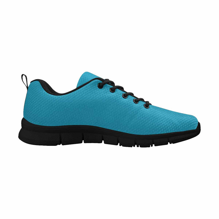 Uniquely You Sneakers for Men, Blue Green Running Shoes