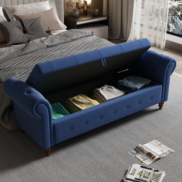 Fabric Bed Bench