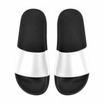 Uniquely You Men's Slide Sandals / White