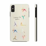 Yoga Poses Tough Case for iPhone with Wireless Charging