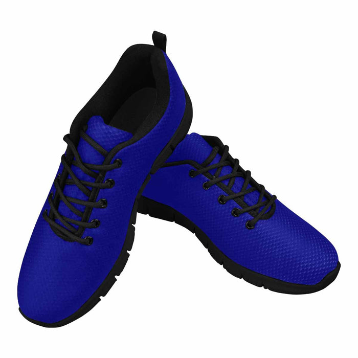 Uniquely You Sneakers for Men, Dark Blue Running Shoes