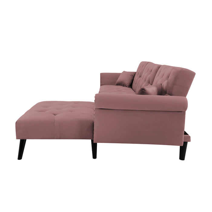 Convertible Sofa bed sleeper  velvet