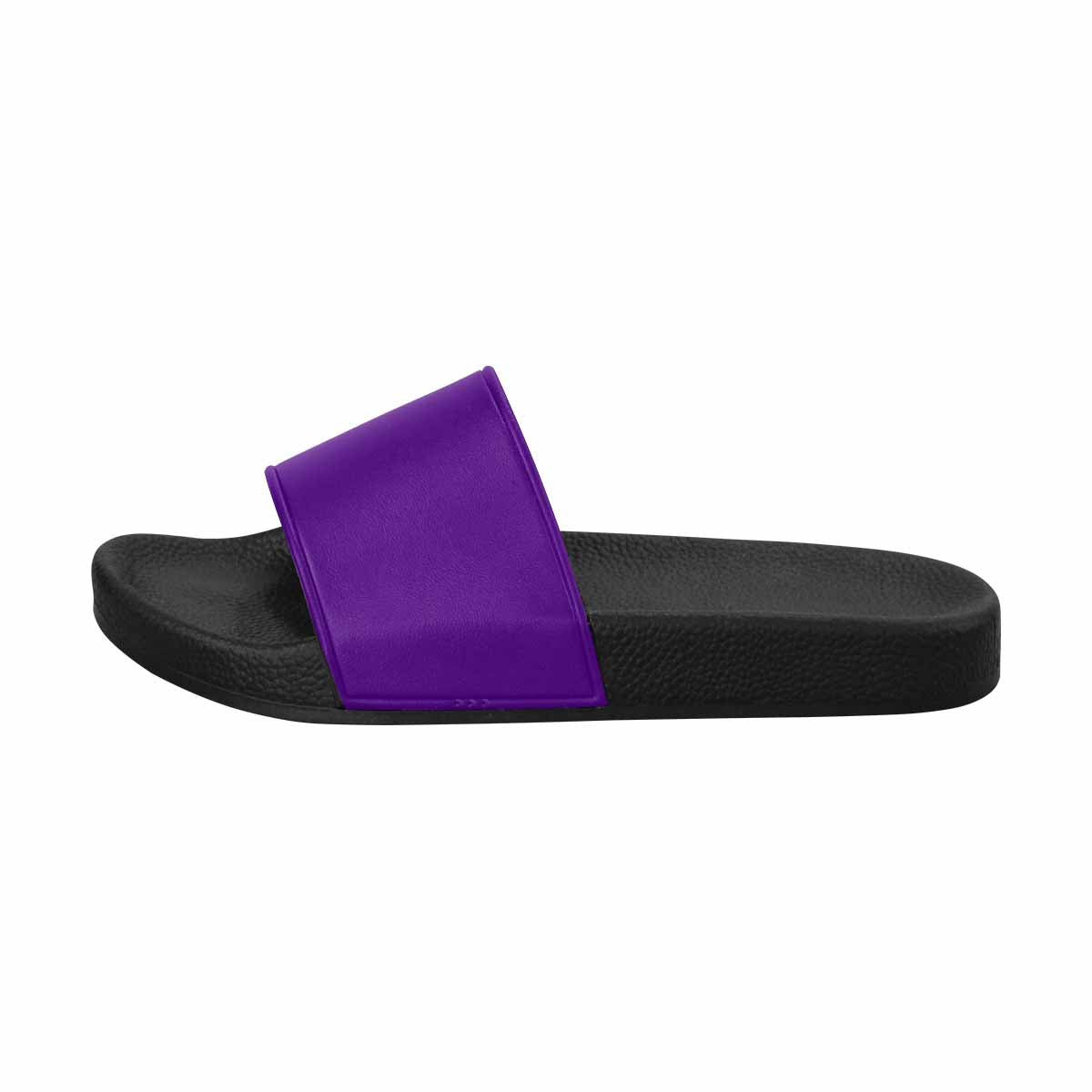 Uniquely You Womens Slide Sandals / Indigo Purple