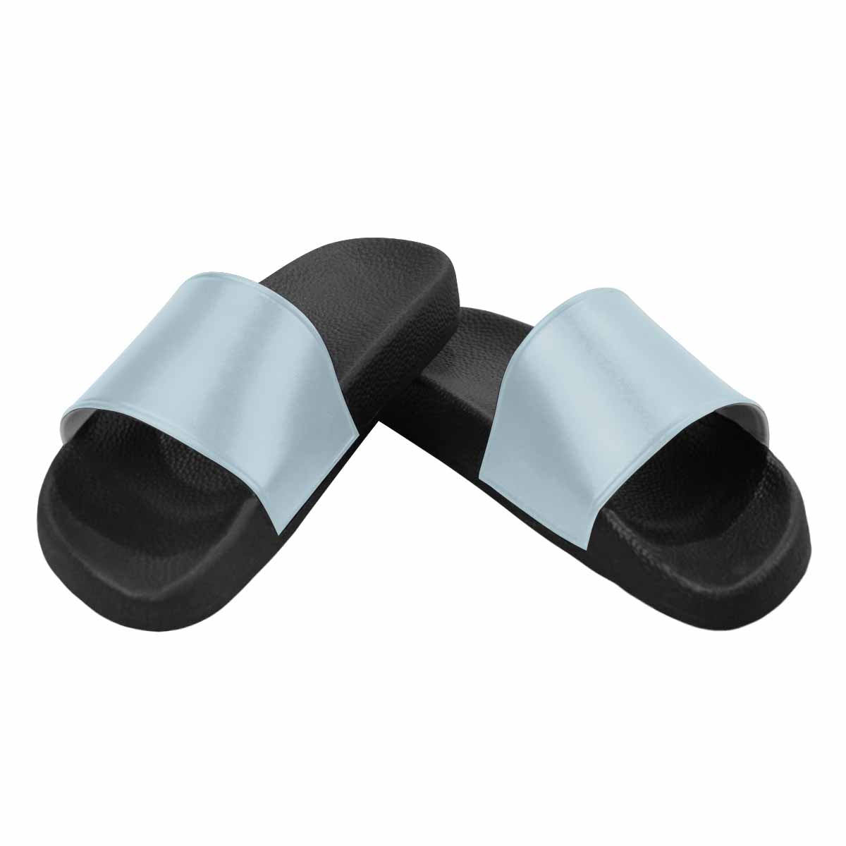 Uniquely You Womens Slide Sandals / Pastel Blue