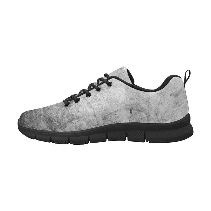 Uniquely You Sneakers for Men, Grey and Black Running Shoes