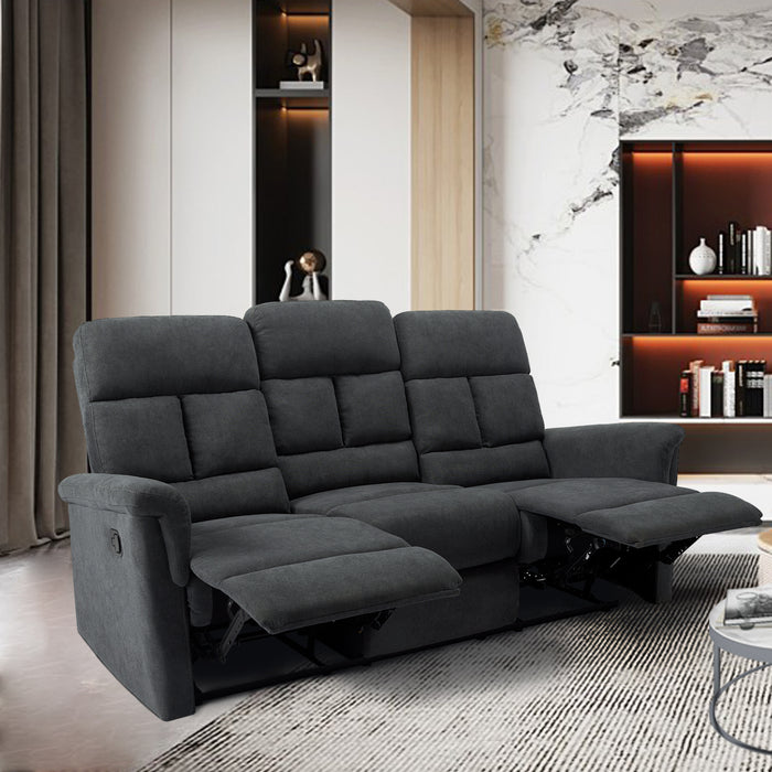 Manual Recliner Living sofeRoom Set This product is an oversized item / LTL