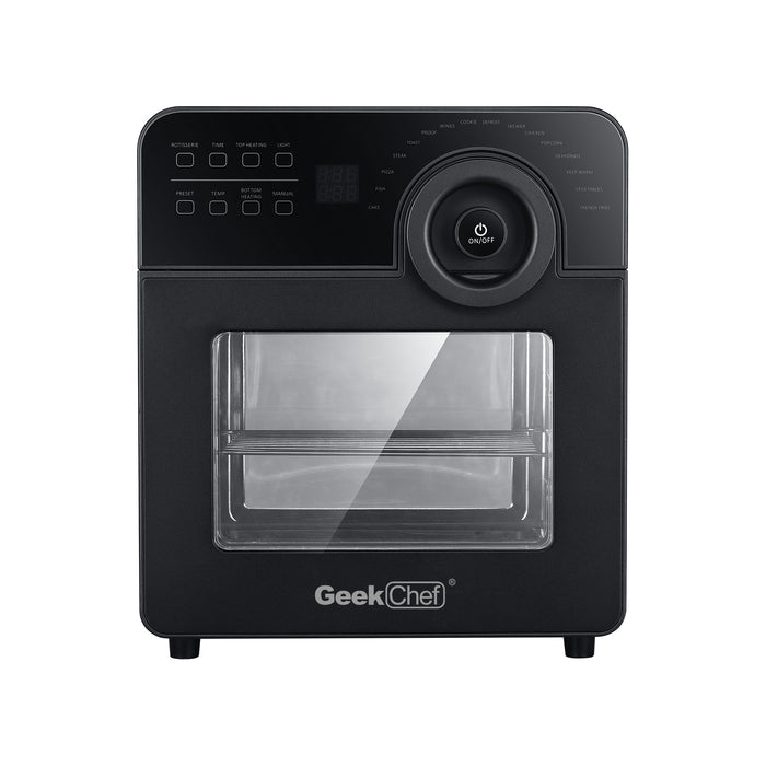 Geek Chef Air Fryer Oven Toaster 4 Slice Toaster Convection Airfryer Countertop Oven, 14.7 Quart