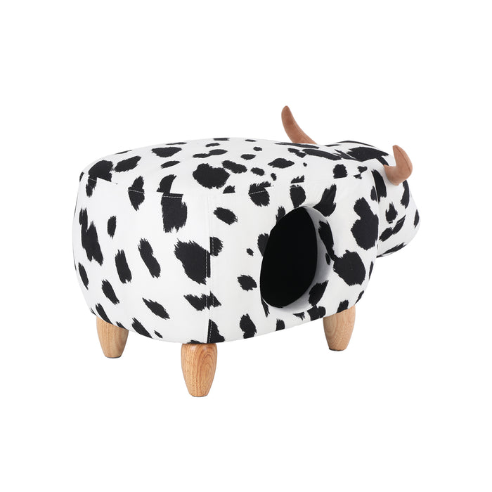 Children's animal storage stool, footstool, office, bedroom, decorative footstool