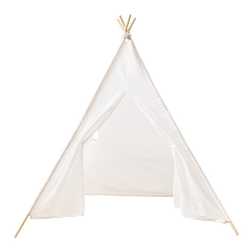 Teepee Tent for Kids - Play Tent for Boy Girl Indoor Outdoor Cotton Canvas Teepee