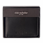 MENS FULL LEATHER ZIPPER AROUND WITH CENTER WING