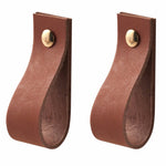 LEATHER HANDLES - set of 2
