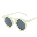 Longkeeper Sunglasses Women Round Glasses Mens Sunglasses Retro Candy Color Sunglass Outdoor Shades Colorful UV400 Eyewear