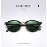 2020 Polarized Round Sunglasses Mens Womens Brand Designer Club Round Glasses Classic Sun glasses Driving Semi Rimless Eyewear
