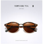 2020 Polarized Round Sunglasses Mens Womens Brand Designer Club Round Glasses Classic Sun glasses Driving Semi Rimless Eyewear