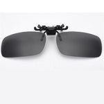 UVLAIK Mens Polarized Clip on Sunglasses Men Women Myopia Flip Up Sun Glasses Night Vision Driving Clip on Glasses