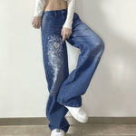 Low Waist jeans Oversize Wide Leg Baggy Pants