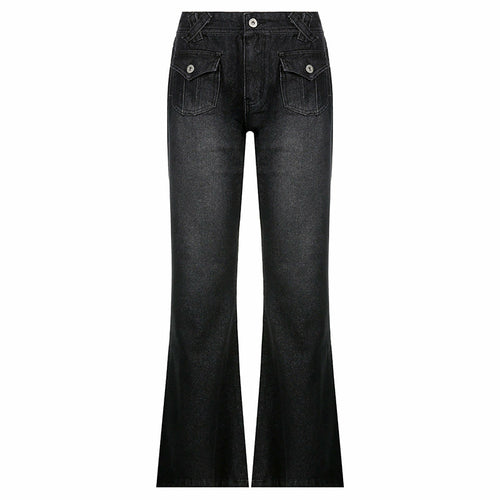 versize Wide Leg Baggy Pants Casual Cargo Trousers