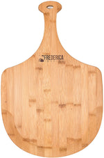 Premium Natural Bamboo Pizza Peel Paddle and Cutting Board (For Pizza, Fruit, Vegetables, Cheese)