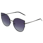 CUENCA | PJ703 - Women Polarized Flat Lens Round Designer Cat Eye