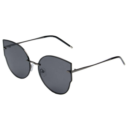 CUENCA | PJ703 - Women Polarized Flat Lens Round Designer Cat Eye