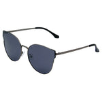 ÉCIJA | PJ713 - Women Round Flat Lens Cat Eye Rimless Look Polarized