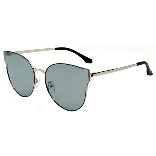 ÉCIJA | PJ713 - Women Round Flat Lens Cat Eye Rimless Look Polarized