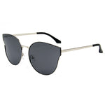 ÉCIJA | PJ713 - Women Round Flat Lens Cat Eye Rimless Look Polarized