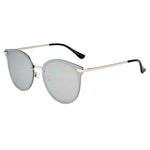 HORNACHUELOS | PJ736 - Women Round Flat Cat Eye Polarized Lens