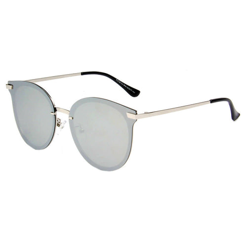 HORNACHUELOS | PJ736 - Women Round Flat Cat Eye Polarized Lens