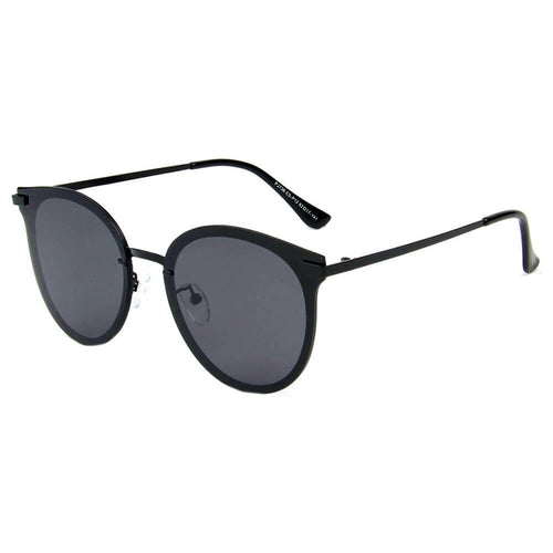 HORNACHUELOS | PJ736 - Women Round Flat Cat Eye Polarized Lens