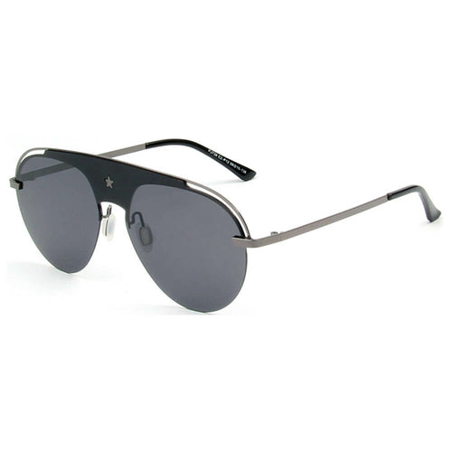 OVIEDO | PJ738 - Classic Polarized Aviator Fashion Ornate Brow Bar