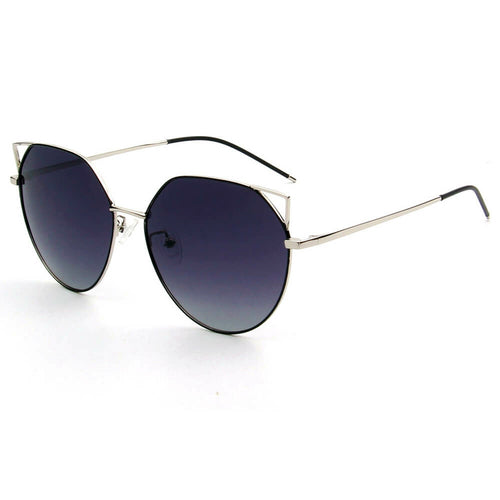 PROVENCE | PJ768 - Women Polarized Round Cat Eye Sunglasses