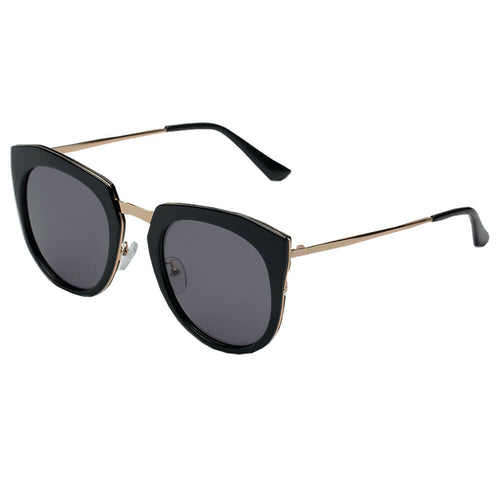 CALAIS | PT27023 - Women Round Cat Eye Polarized Sunglasses