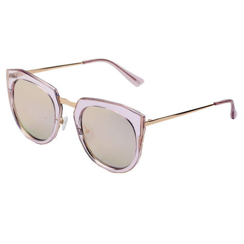 CALAIS | PT27023 - Women Round Cat Eye Polarized Sunglasses