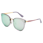 RIMINI | PT27045 - Women Round Cat Eye Fashion Sunglasses