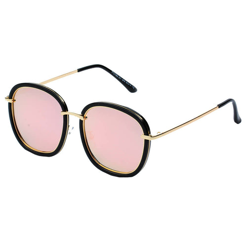 LIVORNO | PT27082 - Women Round Polarized Fashion Sunglasses