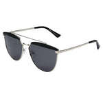 MATERA | PT28021 - Women Round Mirrored Polarized Sunglasses