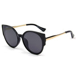 DUISBURG | PT28059 - Women Round Cat Eye Polarized Sunglasses
