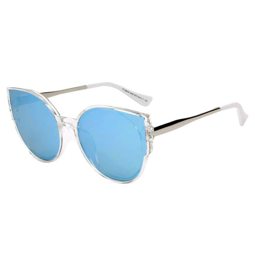 DUISBURG | PT28059 - Women Round Cat Eye Polarized Sunglasses