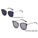 NICE | PT27020 - Women Round Cat Eye Polarized Sunglasses