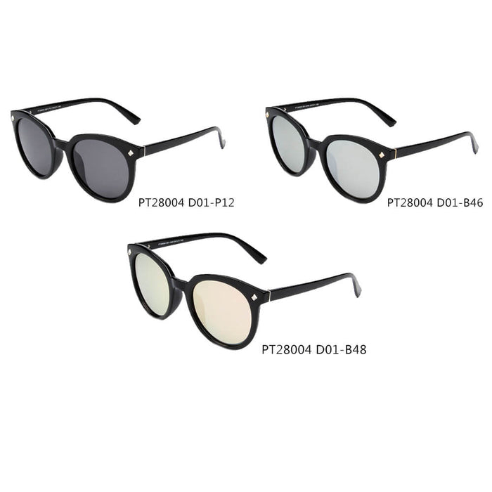 ASTI | PT28004 - Women Round Polarized Sunglasses Circle