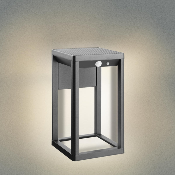 Inowel Solar Outdoor Wall Light Dusk to Dawn Lantern LED IP44 1984