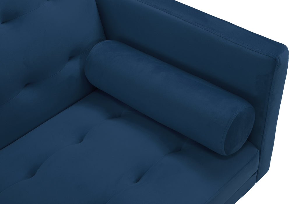 Square arm sleeper sofa