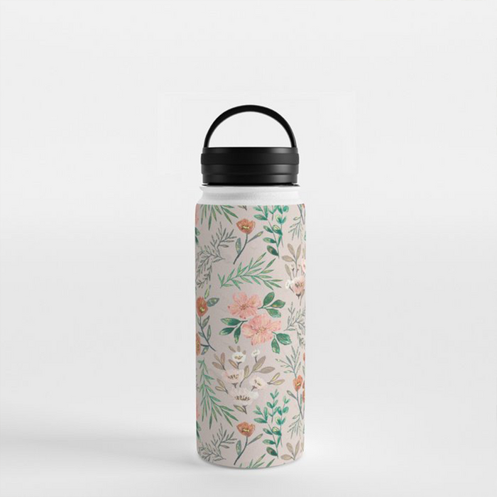 Springtime Handle Lid Water Bottle