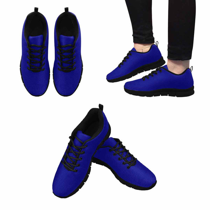 Uniquely You Sneakers for Men, Dark Blue Running Shoes