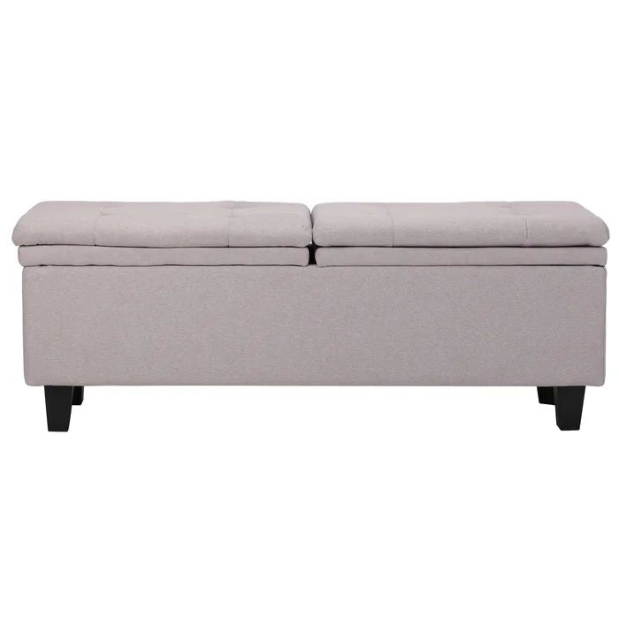 53'' Wide Tufted Rectangle Storage Ottoman