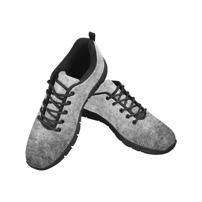 Uniquely You Sneakers for Men, Grey and Black Running Shoes