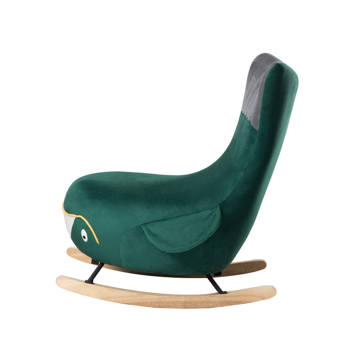 27.5” Whale Rocking chair