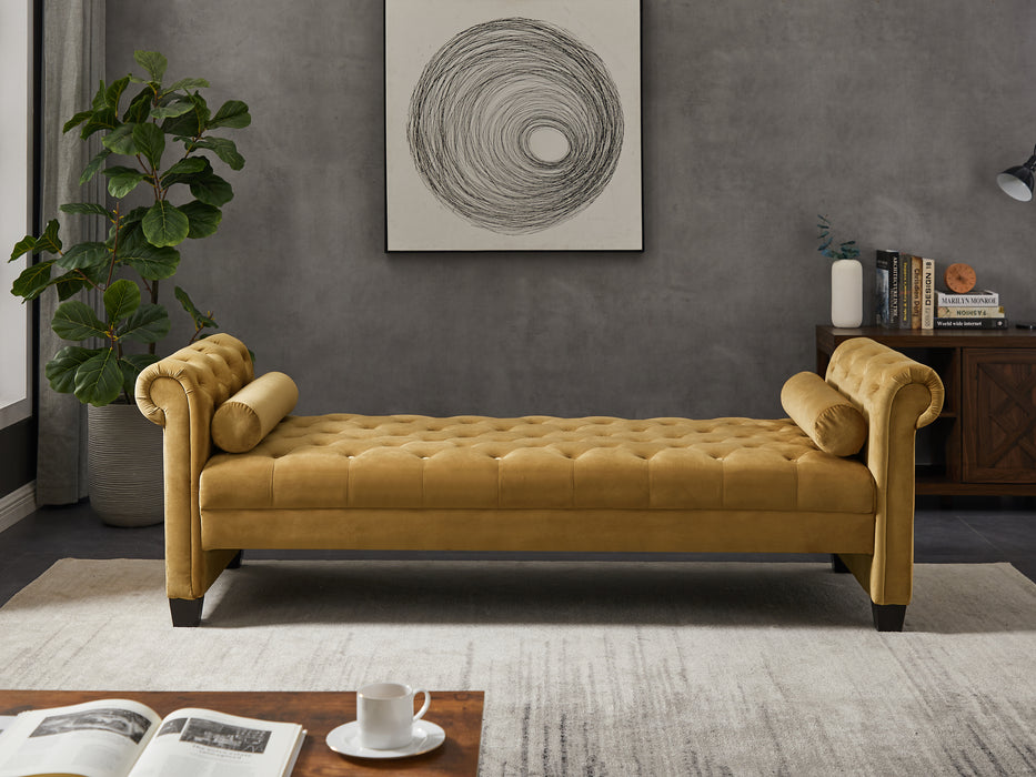 Rectangular Large Sofa Stool