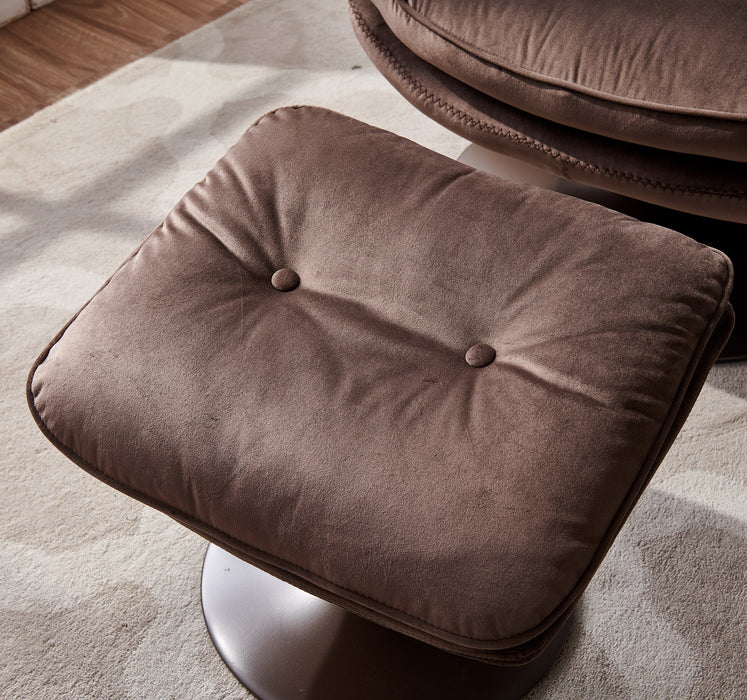 Swivel Leisure Chair velvet lounge chair